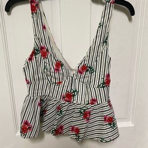 Floral top from forever 21